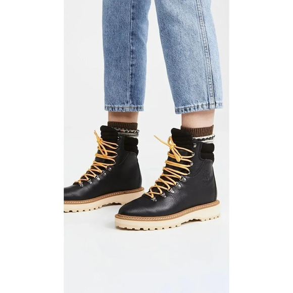 Diemme Monfumo Boots in Black Leather 37 with Box Womens DI2207MF04 Hiking - Picture 2 of 16